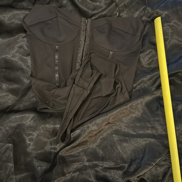 Intimately FP Night Rhythm Black Corset Bodysuit NWOT - Picture 11 of 11